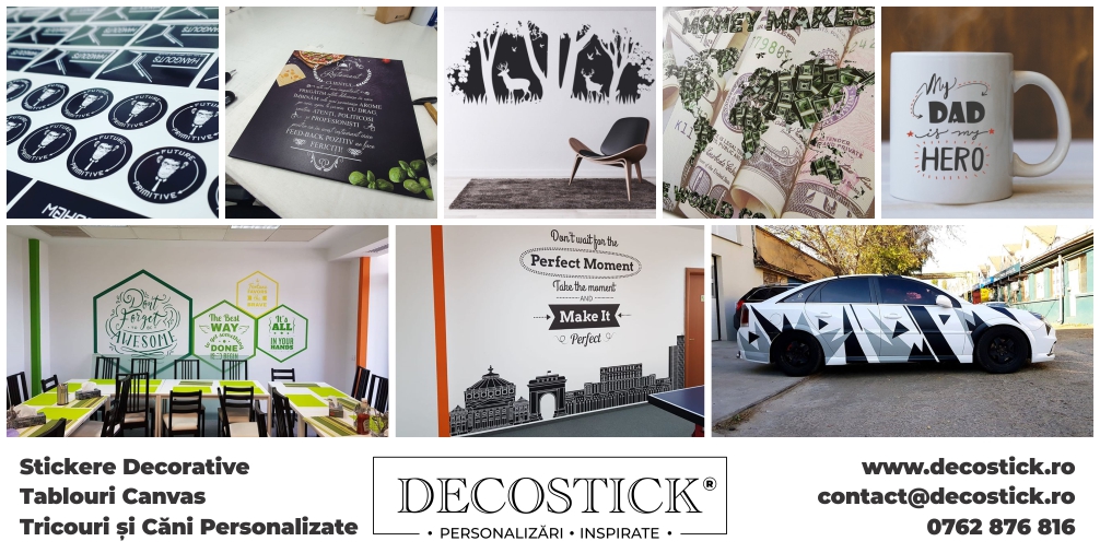 DECOSTICK - Personalizari inspirate